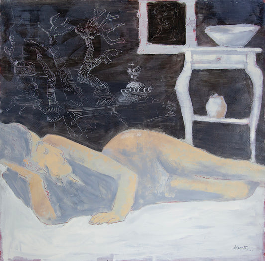 Mujer tumbada