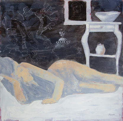 Mujer tumbada